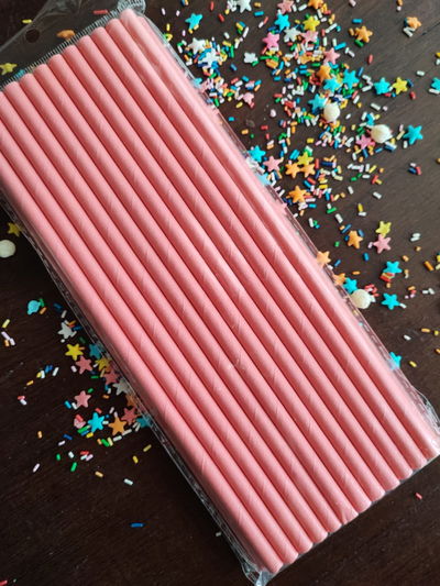 Sorbete polipapel rosa fuerte