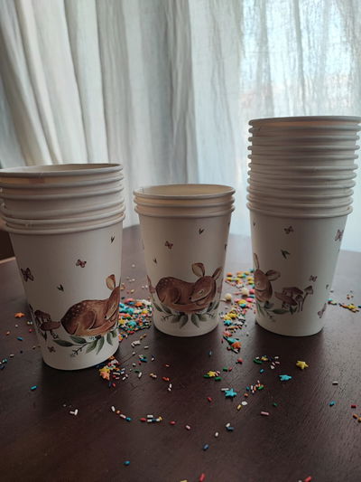 Vaso polipapel ciervo