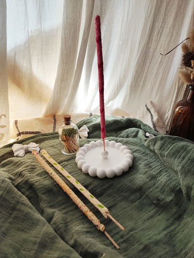 Porta sahumerio burbuja C/ 3 sahumerios