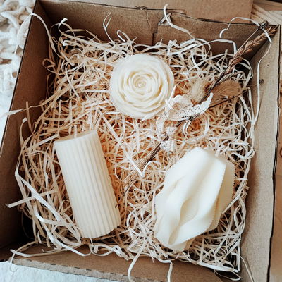 Trio de velas Primavera