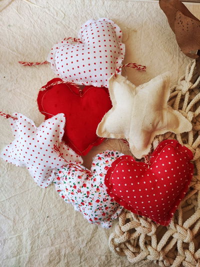 Pack de 6 figuras en tela