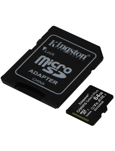 Memoria MicroSD Canvas Select Plus 32/64 GB - Kingston