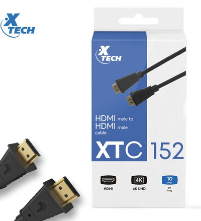 Cable HDMI M-M / 3 y 7.6 metros - Xtech
