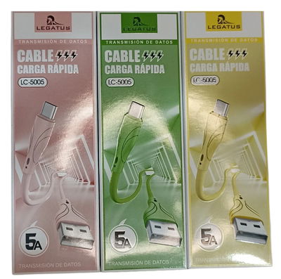 Cable USB a Tipo C 5A Carga Rapida - Legatus