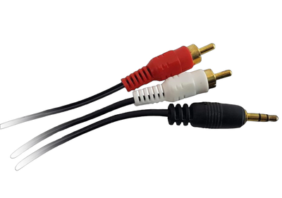 Cable de Audio Stereo 3.50mm a 2 RCA - NISUTA