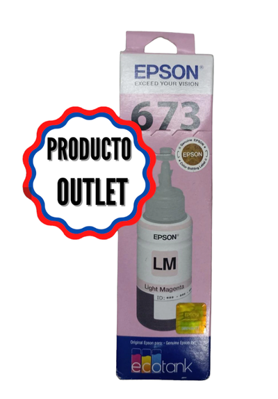 Tinta 673 Magenta linght Epson Original - Producto Outlet