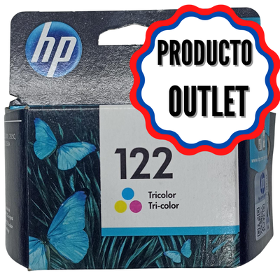 Cartucho HP 122 Tricolor Original - Producto Outlet
