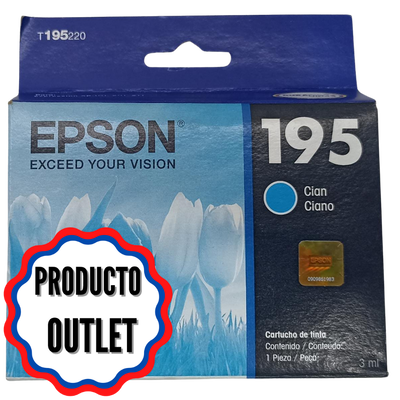 Cartucho Epson 195 Original - Producto OUTLET