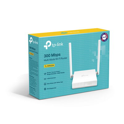 Router Wi-Fi TP-Link TL-WR820N Multimodo de 300 Mbps