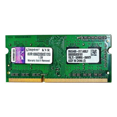 Memoria RAM 2GB DDR3 1333 Mhz 1.5 v - Kingston KVR133D3S9/2G - Usadas