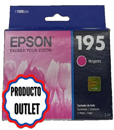 Cartucho Epson 195 Original Magenta - Producto OUTLET