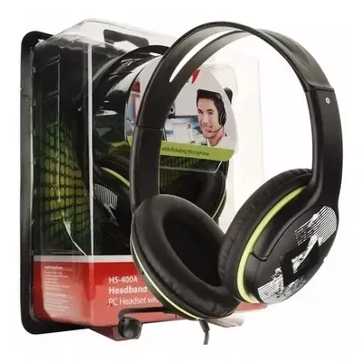 Auricular Genius HS-400A c/Mic Green