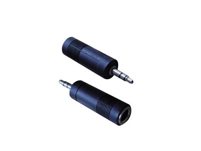 Adaptador stereo 6.3 hembra a 3.5 mm macho - Nisuta NS-ADST36