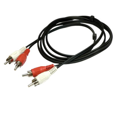Cable RCA a RCA de Audio 2 metros - Netmak NM-C32