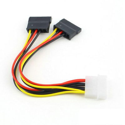 Cable Power Molex a Sata Power 2x largo 20cm - Netmak NM-C07