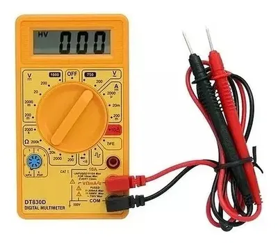 Tester Multimetro Digital Profesional Zurich IZR00160