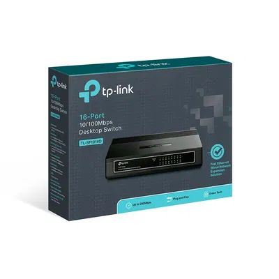Switch 16 Puertos 10/100 Mbps - TP-Link TL-SF1016D