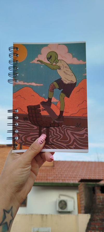 Libretas anilladas A5 con 30 hojas rayadas