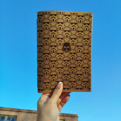 Libreta con hojas rayadas STAR WARS⭐
