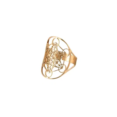 Anillo Metatron dorado