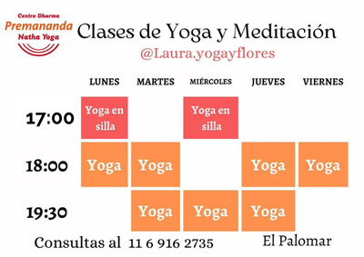 Clases de Yoga y Meditación Grupales