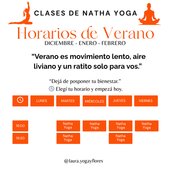 🧘♀️ Clases de Natha Yoga Presenciales