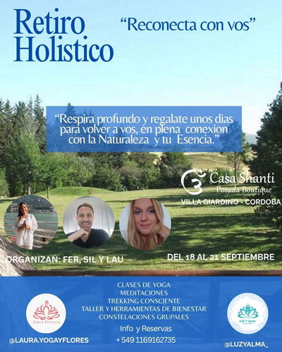 RETIRO HOLÍSTICO - RECONECTA CON VOS