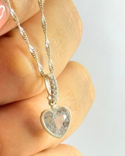 conjunto love plata 925