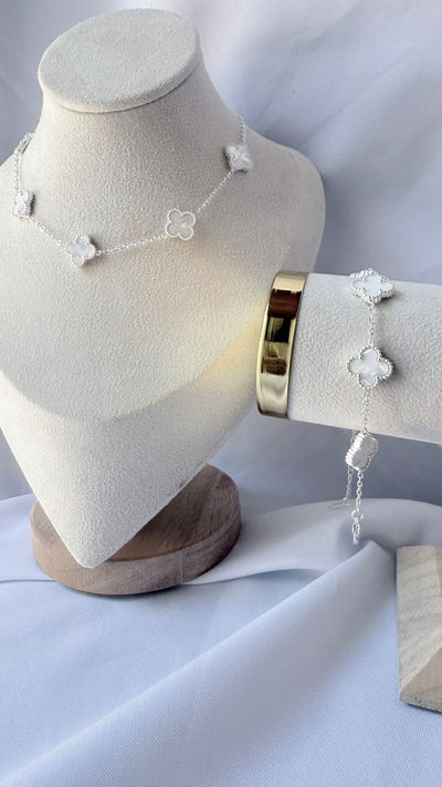 Pulsera vancleef plateada