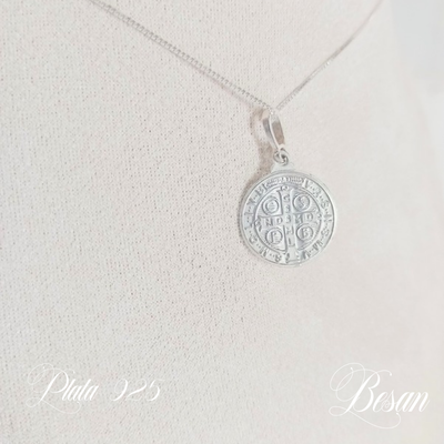 Conjunto san Benito plata 925