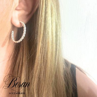 argolla pasante PLATA 925