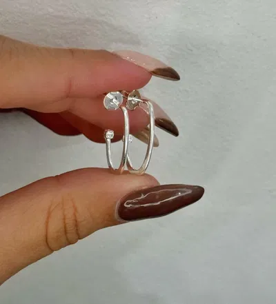 aros plata 925 con piedra