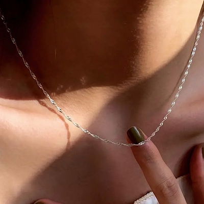 Cadena de plata italiana 925