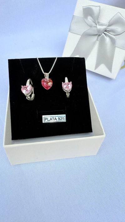 Conjunto plata 925