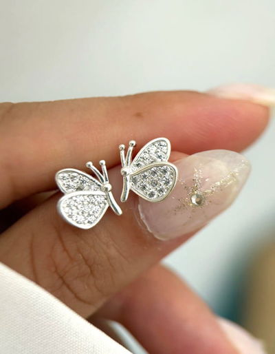 Aros pasante plata 925