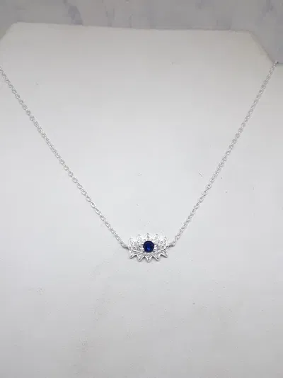 Conjunto ojo turco plata 925