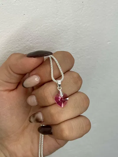 Conjunto pink plata 925