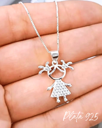 Conjunto nena plata 925