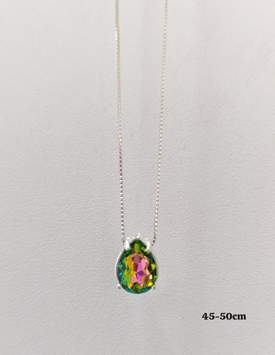 Conjunto plata 925 swarovski