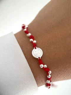 Pulsera san benito plata 925