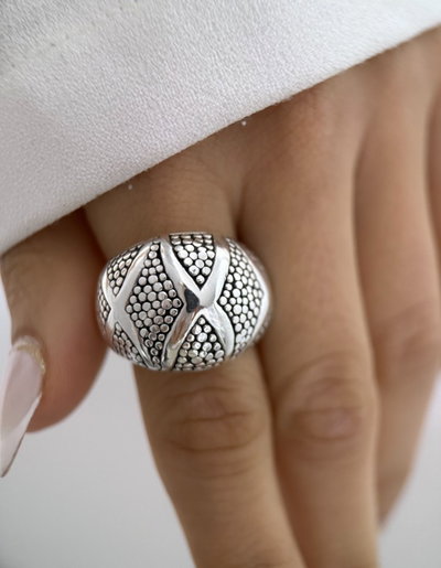 Anillo plata 925 inflado