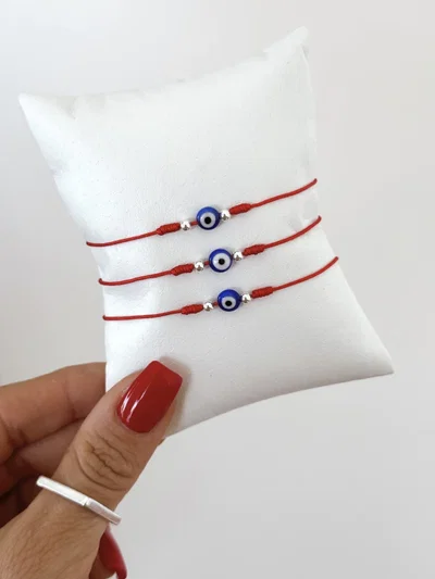 Pulsera ojo turco de plata 925