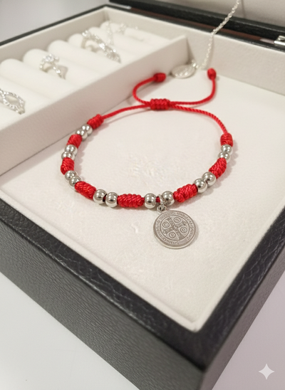 Pulsera san benito acero