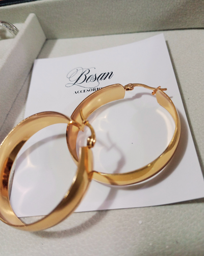 Argollas Jlow gold