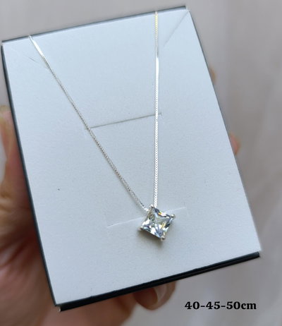Conjunto luana plata italiana 925