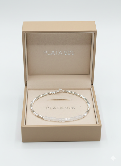 Pulsera hanna combinada plata 925