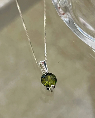Conjunto olivia plata italiana 925