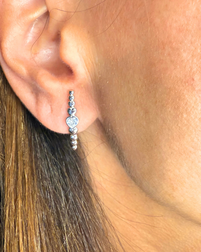 Aros more plata 925