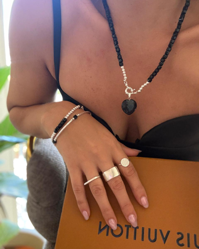 Conjunto amor plata 925