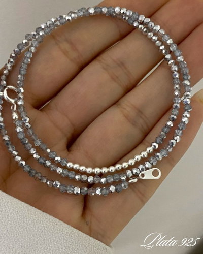 chocker plata 925